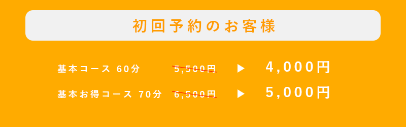 初回限定クーポン